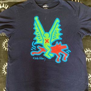keith haring tshirt